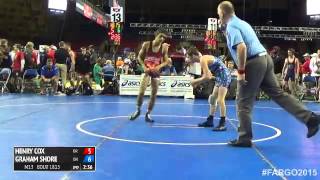 106 Cons. Round 4 - Graham Shore (Ohio) vs. Henry Cox (Oregon)