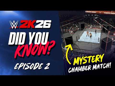WWE 2K26 Did You Know?: More New Features, Secrets & Easter Eggs in WWE 2K26! (Episode 2)