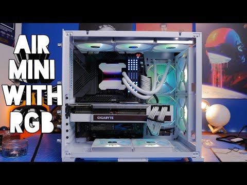 Lian Li O11 Air Mini build with Uni AL120s and Phanteks 240MPH cooler