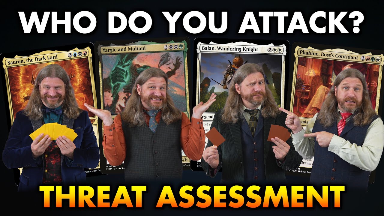 Who Do You Attack In Commander? | Learn Threat Assessment! | Tolarian Tutor | Magic: The Gathering