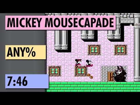 Mickey Mousecapade Any% Speedrun in 7:46