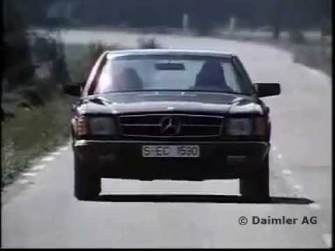 Mercedes-Benz 500SEC C126 Präsentation 1981 (W126) Coupé S-Klasse