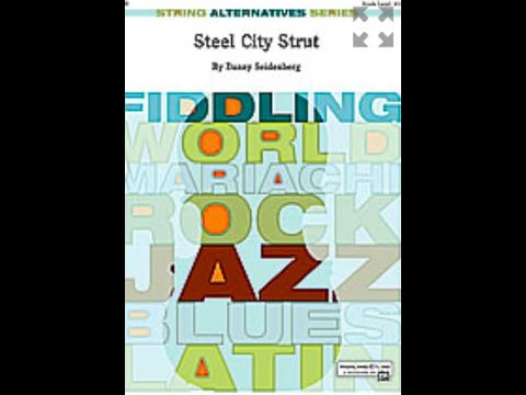 Teaching Through Repertoire - Steel City Strut - Violin 1 Practice Track with Scott Krijnen