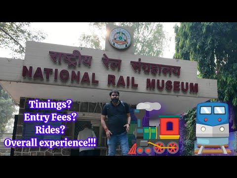 National Rail Museum Delhi Complete Tour 2025 | Ticket Price, Timings & Toy Train Ride