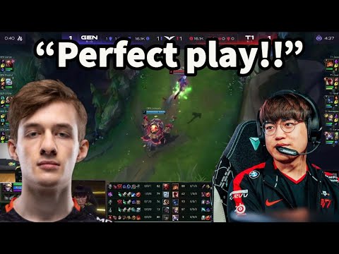 Nemesis Reacts To Gumayusi Getting Caught By Lehends Tahm Kench!!