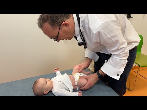 Examining for a Dislocated Hip in Infants