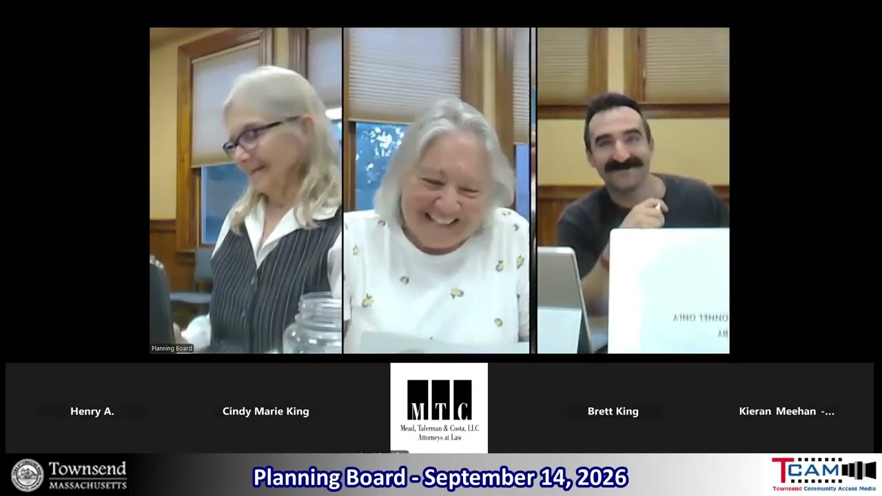 From the Planning Board