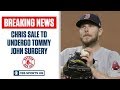 Red Sox pitcher Chris Sale OUT for 2020 Season, set for Tommy John Surgery | CBS Sports HQ