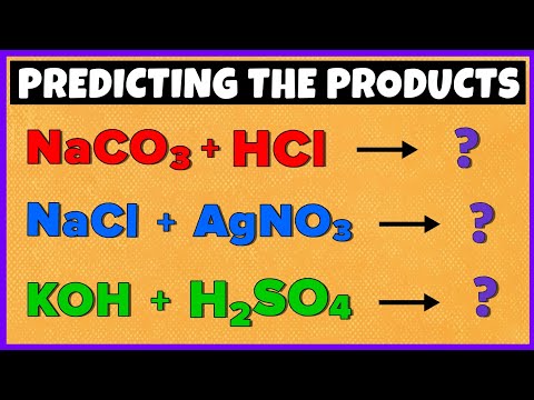 How to Predict Products of Chemical Reactions ?