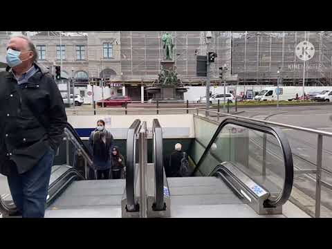 UNDER PASSAGE FOUNTAIN IN ZURICH MAIN STATION || ZURICH SWITZERLAND || UNDERPASSAGE FOUNTAIN