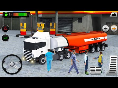 Off Road Oil Tanker Truck Driving Simulator - Oil Transport Truck Duty Game - Android Gameplay