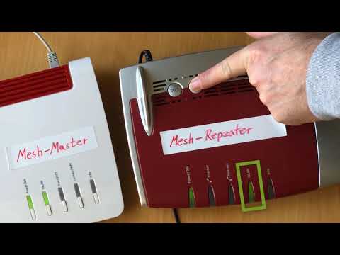 Mesh: FRITZ!Box als Repeater an FRITZ!Box per WLAN anschließen