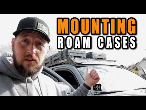 Mounting the Roam Case on the Tacoma | #sherpaequipment #RoamCases #Tacoma