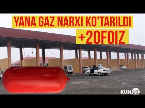 Siqilgan gazni yakuniy iste'molchiga sotishda aksiz solig‘i stavkasi 20 foizga oshirildi