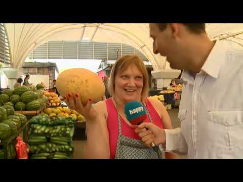 Veselo ukljucenje sa pijace - Marko medju lubenicama - DJS - (TV Happy 31.07.2019)