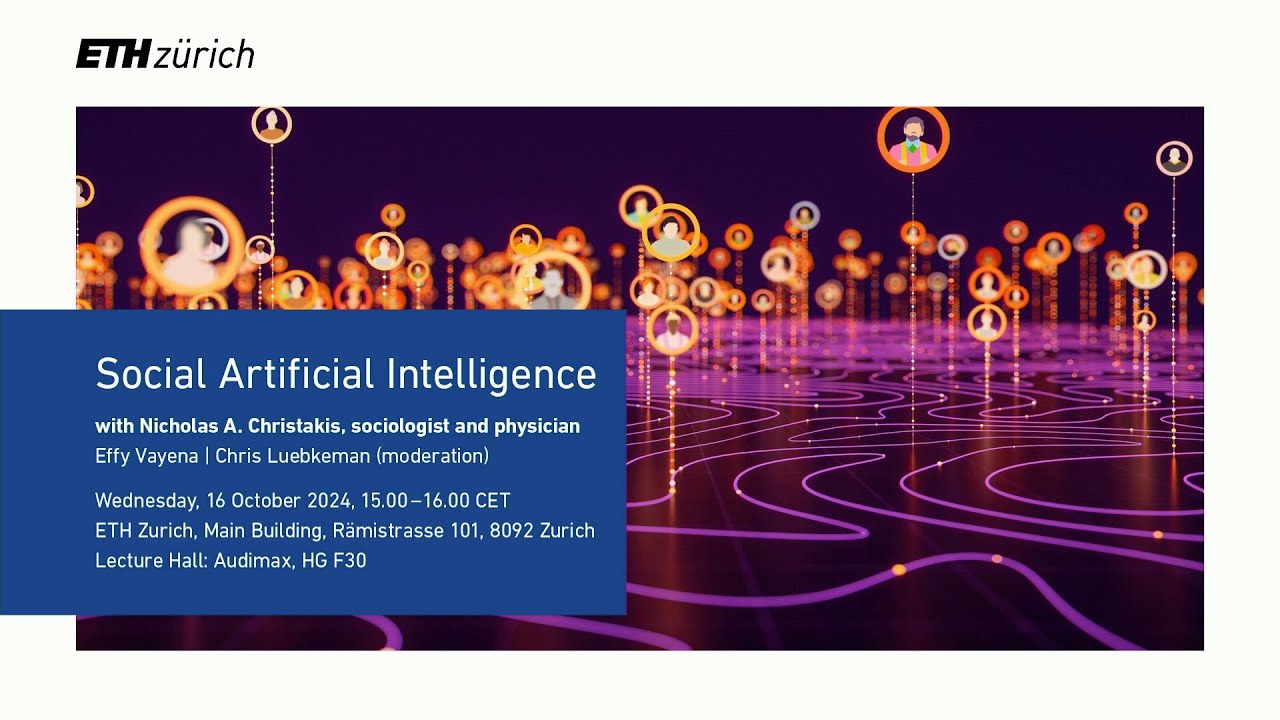 ETH Global Lecture: Social Artificial Intelligence