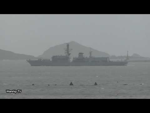 ROYAL NAVY TYPE 23 FRIGATE HMS RICHMOND F239 IN PLYMOUTH SOUND - 22nd May 2020