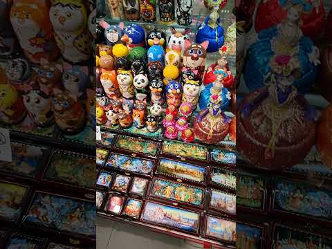 Souvenirs, boxes and toys from Russia #shorts