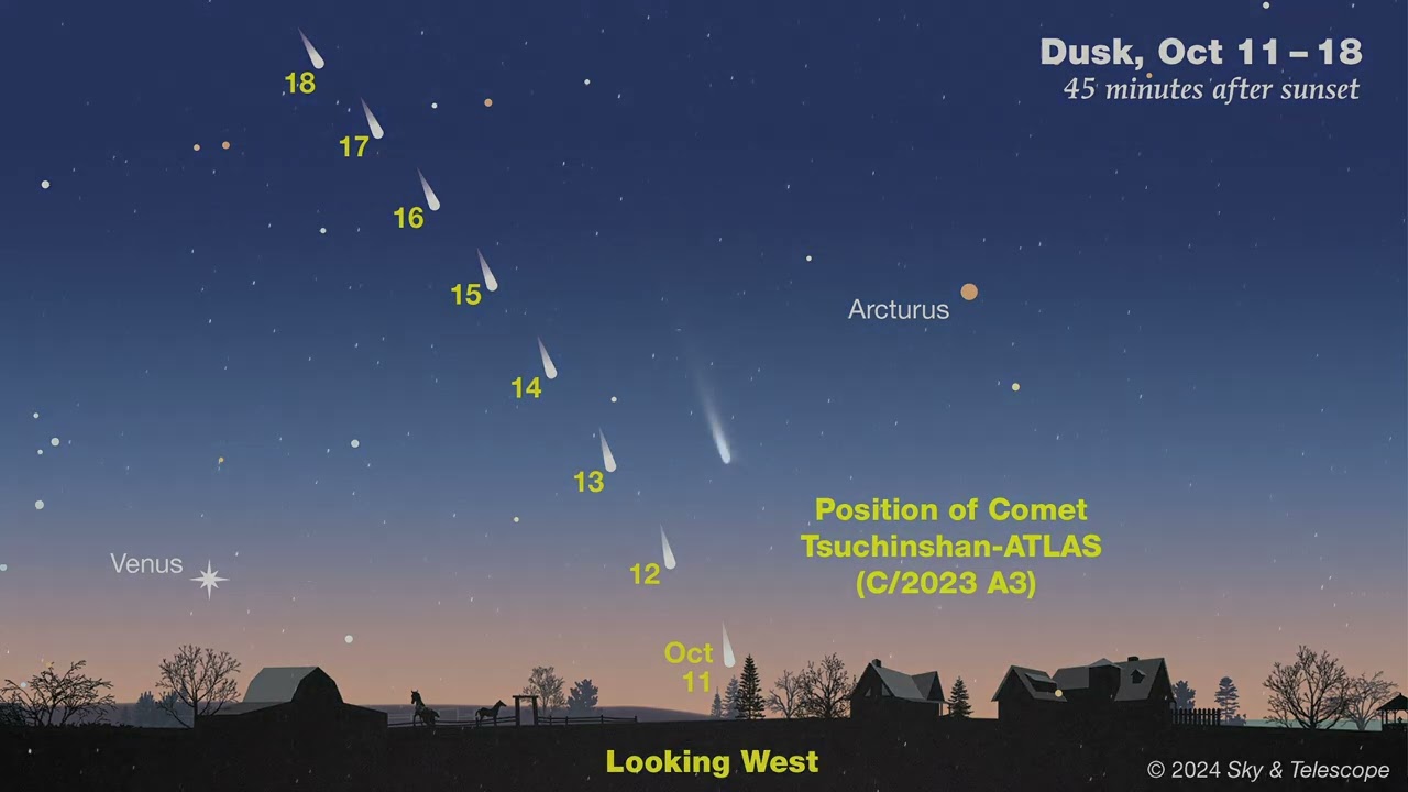 Sky & Telescope's Sky Tour Podcast – October 2024 | A Comet, Andromeda, and Pegasus