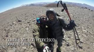 Abrazo de Cumbre Volcán San Francisco 6040msnm