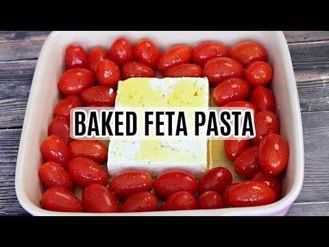 Baked Feta Pasta Recipe (Viral TikTok Recipe) | Simple and Delish by Canan