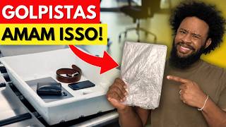 ASSIM os LADRÕES do AEROPORTO ESCOLHEM SUAS VITIMAS (EVITE ESSES ERROS)