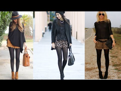 COMBINACIONES DE ROPA DE MODA PARA EL OTOÑO INVIERNO CON SHORTS / Fashion Love