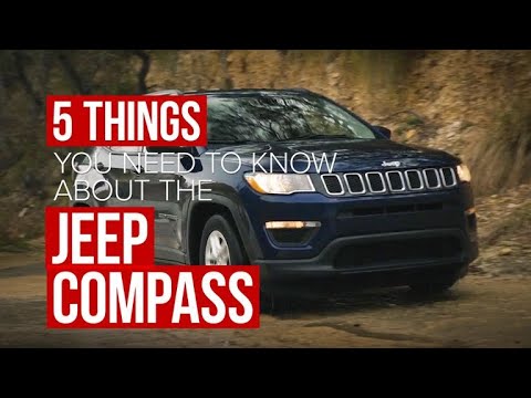 Five things you need to know about the all-new 2017 Jeep Compass