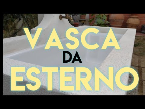 costruire una vasca da bagno...in giardino - vasca da bagno all'esterno