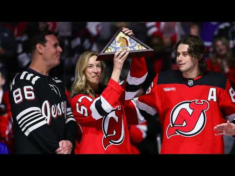 NJ Gov. Mikie Sherrill booed at Devils game honoring US Olympic hockey hero Jack Hughes
