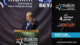 Mehmet Yılmaz Manisa Sanayi Odası Başkanı | Makim 4. Kalıpçılık Zirves