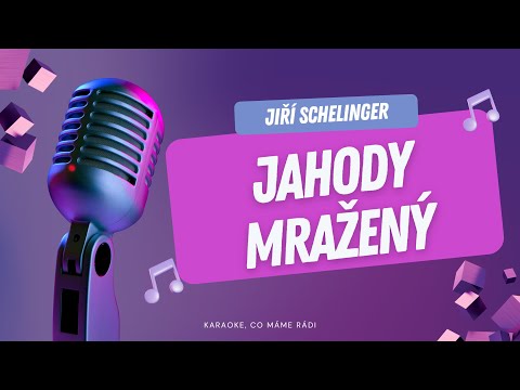 Jiří Schelinger – Jahody mražený (karaoke)