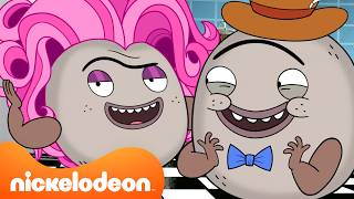 Rolling with Rock for 30 Minutes Straight! 🪨 Rock Paper Scissors | Nicktoons