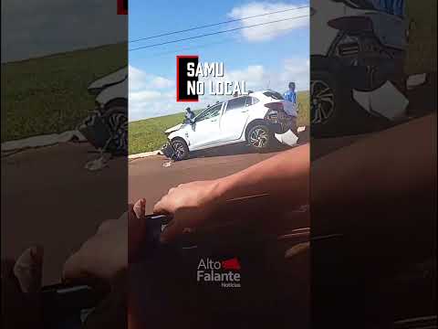 Grave acidente na saída de Jesuítas para Formosa do Oeste | PR