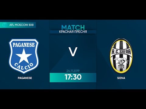 AFL19. Italy. Serie D. Day 21. Paganese - Siena