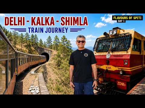 Day 1, Delhi to Shimla by Train - Shatabdi & Himalayan Queen I Railway Cutlet + Shimla Food Walk