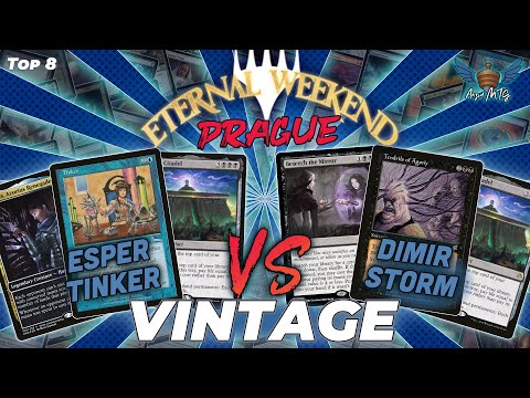 MTG Vintage | Esper Tinker vs Dimir Storm | Eternal Weekend Europe 2023 | Top 8