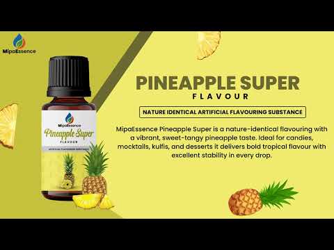 Liquid MipaEssence Pineapple Super Food Flavour Essence, Packaging Size: 30ml