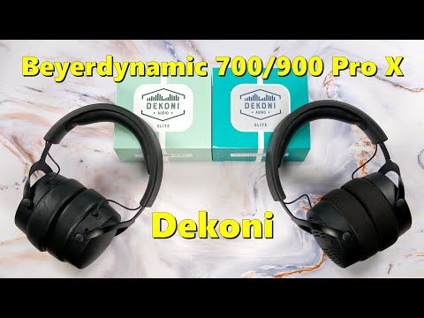 Dekoni & Beyerdynamic DT 700/900 Pro X in comparison