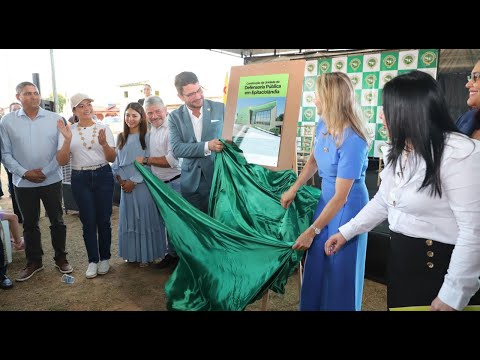 Assinatura da ordem de serviço em Epitaciolândia