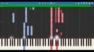 Last Dance - Rhys (Synthesia Piano Cover)