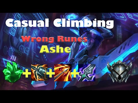 (Ashe Kraken Slayer) Casual Climbing League of Legends Ranked Game #94