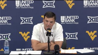 Neal Brown gives final thoughts on Penn State loss, looks ahead to improvements before Duquesne