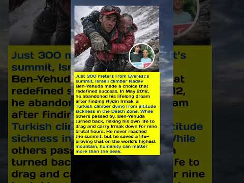 He Was 300 Meters From Everest’s Summit—Then He Turned Back to Save a Life