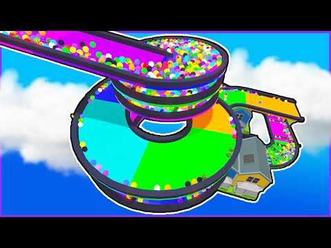 Making Just A "NORMAL" Marble Run Continuing @kANGaming's - Marble World Gameplay