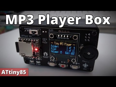 TinyDFPlayer - MP3 Player - ATtiny85