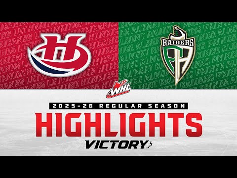 Lethbridge Hurricanes at Prince Albert Raiders 12/13 | WHL Highlights 2025-26
