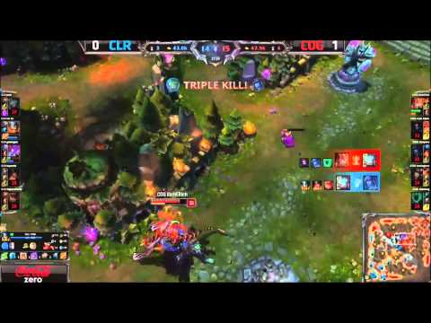 NA Challenger Spring 2014 3rd Place G2:COG vs CLR Highlights