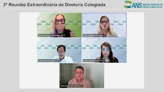 3ª Reunião Extraordinária da Diretoria Colegiada