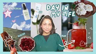 Days in my Life after work: Workout, Purito Serum, Plum Spf, Healthy food | aesthetic vlog India 🍃🇮🇳